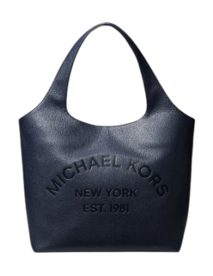 Michael Michael Kors Cooper Small Logo Embossed Tote Bag