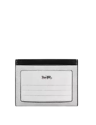 Coach Slim Id Card Case In Signature Canvas - Image 2