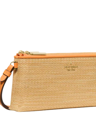 Kate Spade New York Wren Straw Wristlet - Image 3