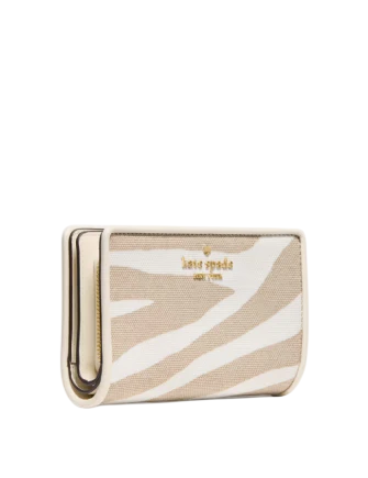 Kate Spade New York Zebra Medium Bifold Wallet - Image 2