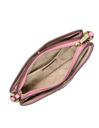 Michael Michael Kors Trisha Pebbled Leather Crossbody Bag With Pouch - Image 4