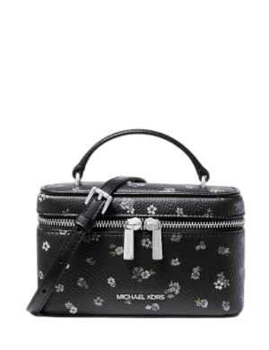 Michael Michael Kors Vivi Small Floral Printed Vanity Crossbody Bag