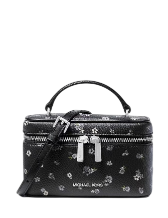 Michael Michael Kors Vivi Small Floral Printed Vanity Crossbody Bag