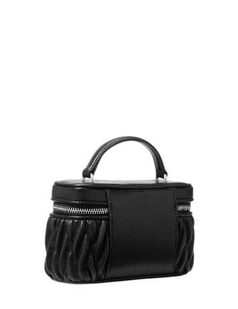 Michael Michael Kors Vivi Small Matelasse Burnished Vanity Crossbody Bag - Image 3