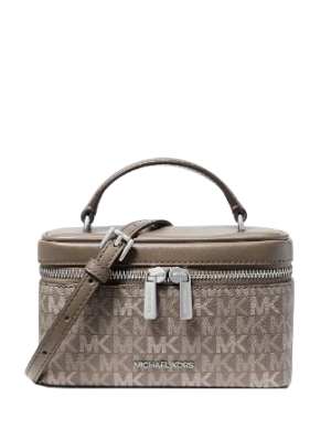 Michael Michael Kors Vivi Small Signature Logo Vanity Crossbody Bag