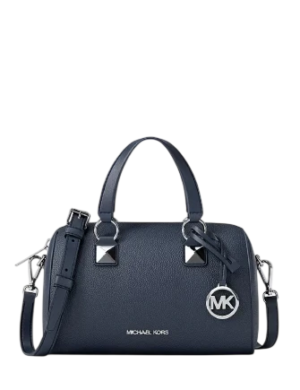 Michael Michael Kors Grayson Small Pebbled Leather Duffel Crossbody Bag