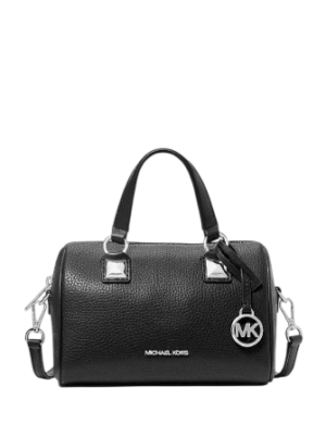 Michael Michael Kors Grayson Small Pebbled Leather Duffel Crossbody Bag