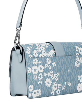 Michael Michael Kors Greenwich Medium Printed Signature Logo Convertible Shoulder Bag - Image 3