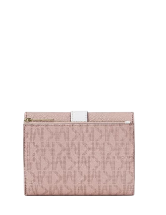 Michael Michael Kors Greenwich Medium Signature Logo Trifold Wallet - Image 3