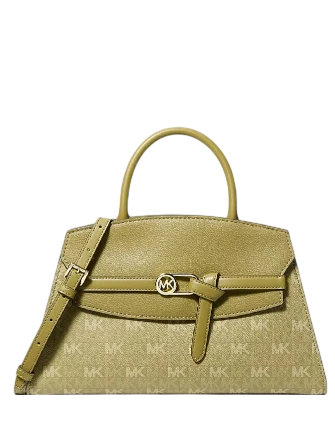 Michael Michael Kors Greta Medium Signature Logo Satchel