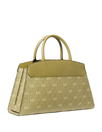 Michael Michael Kors Greta Medium Signature Logo Satchel - Image 3