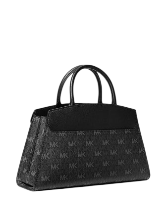 Michael Michael Kors Greta Medium Signature Logo Satchel - Image 3