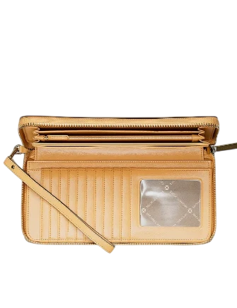 Michael Michael Kors Jet Set Travel Large Pebbled Leather Wristlet - Image 2