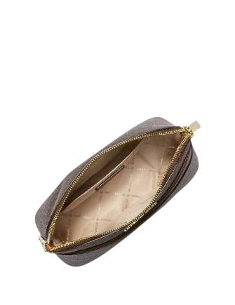 Michael Michael Kors Jet Set Travel Medium Logo Dome Crossbody Bag - Image 2