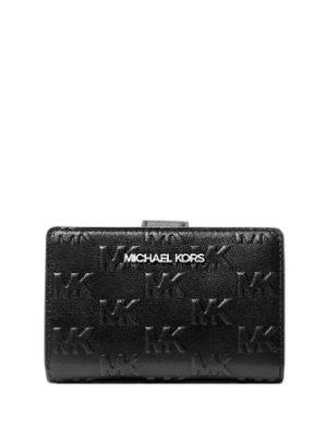 Michael Michael Kors Jet Set Travel Medium Logo Embossed Wallet