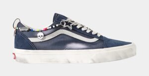 Old Skool Charms Mens Lifestyle Shoes (Parisian Night Blue)