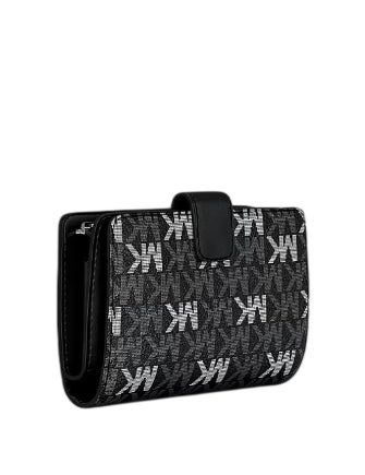 Michael Michael Kors Jet Set Travel Medium Signature Logo Billfold Wallet - Image 3