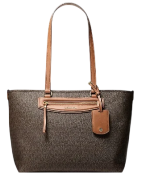 Michael Michael Kors Jet Set Travel Medium Signature Logo Tote Bag