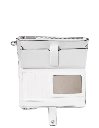 Michael Michael Kors Jet Set Travel Rainbow Logo Embossed Wristlet - Image 2