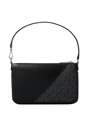 Michael Michael Kors Jet Set Travel Small Signature Logo and Smooth Wristlet - Image 3