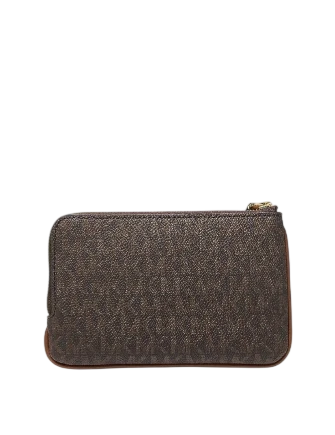 Michael Michael Kors Jet Set Travel Small Signature Logo Wristlet - Image 3