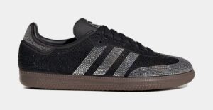 Samba OG Rhinestone Womens Lifestyle Shoes (Core Black/Core Black/Dark Gum)