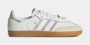 Samba OG Rhinestone Womens Lifestyle Shoes (White/Silver)