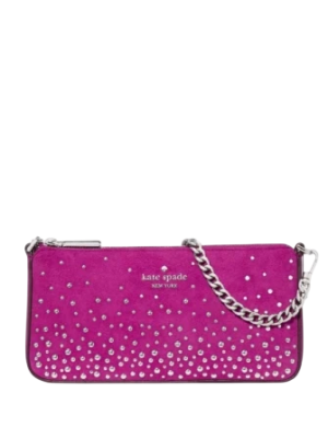 Kate Spade New York Gemini Studded Suede Mini Bag
