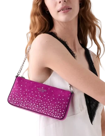 Kate Spade New York Gemini Studded Suede Mini Bag - Image 3