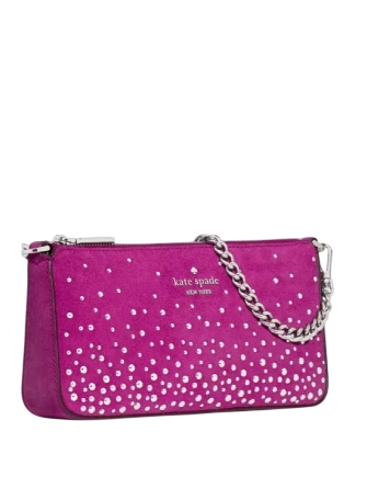 Kate Spade New York Gemini Studded Suede Mini Bag - Image 4