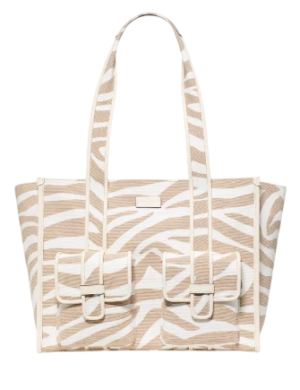 Kate Spade New York Kip Zebra Cargo Large Tote Bag