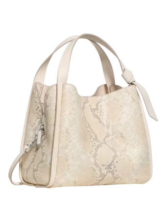 Kate Spade New York Knott Snake Embossed Carryall Bag - Image 3