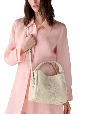 Kate Spade New York Knott Snake Embossed Carryall Bag - Image 4