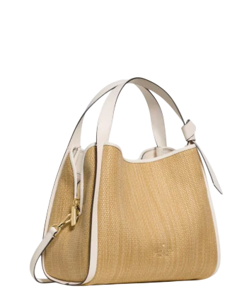 Kate Spade New York Knott Straw Carryall Bag - Image 2