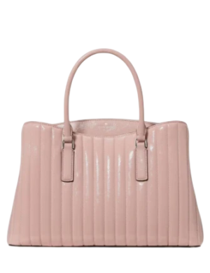 Kate Spade New York Thompson Street Shiny Quilted Satchel Bag