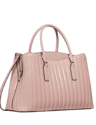 Kate Spade New York Thompson Street Shiny Quilted Satchel Bag - Image 3