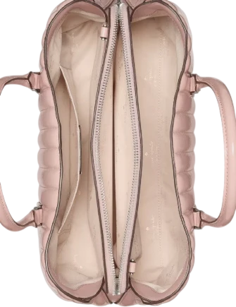 Kate Spade New York Thompson Street Shiny Quilted Satchel Bag - Image 4