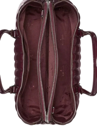 Kate Spade New York Thompson Street Shiny Quilted Satchel Bag - Image 4