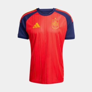 Spain 26 Home Replica Mens Jersey (Vivid Red)