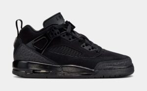 Spizike Low Grade School Basketball Shoes (Black/Anthracite)