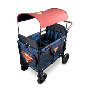 WonderFold Superman Stroller Wagon - Quad (4 Seater)