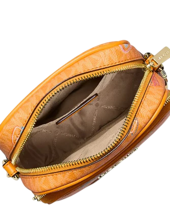 Michael Michael Kors Jet Set Medium Embellished Signature Logo Crossbody Bag - Image 2
