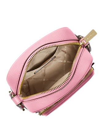 Michael Michael Kors Jet Set Medium Leather Crossbody Bag - Image 2