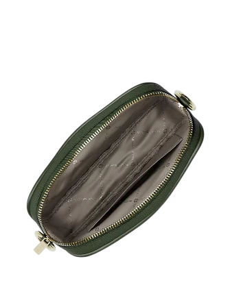 Michael Michael Kors Jet Set Pebbled Leather Camera Crossbody Bag - Image 2