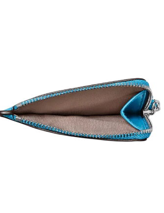 Michael Michael Kors Jet Set Small Pebbled Leather Card Case Wristlet - Image 2