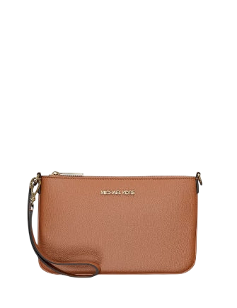 Michael Michael Kors Jet Set Small Pebbled Leather Convertible Wristlet