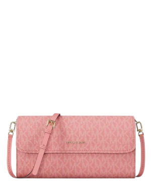Michael Michael Kors Jet Set Small Signature Logo Convertible Crossbody Bag