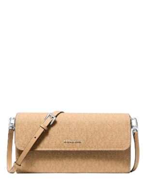 Michael Michael Kors Jet Set Small Signature Logo Convertible Crossbody Bag