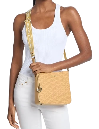 Michael Michael Kors Jet Set Small Signature Logo Crossbody Bag - Image 2