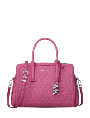 Michael Michael Kors Laila Small Signature Logo Satchel